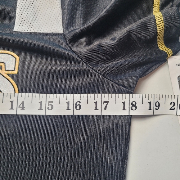 NWT Greenbay Packer NFL Team Apparel Short Sleeve Tee Black/White Women's M - Picture 10 of 11